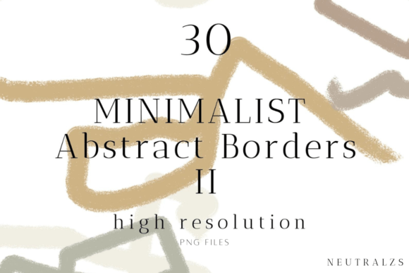 Abstract Lines Design Elements Clipart