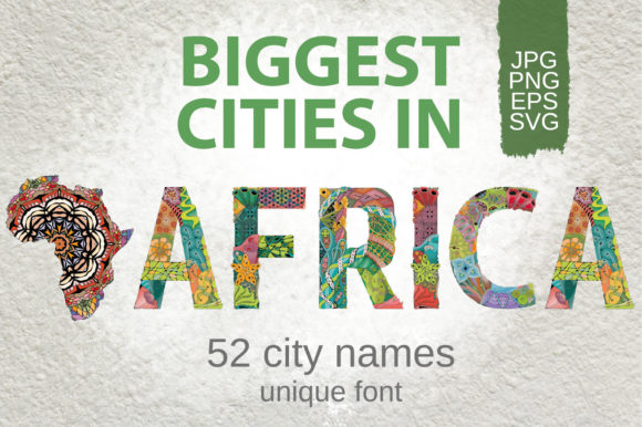 Biggest Cities in Africa: A Design Resource for Visual Storytelling