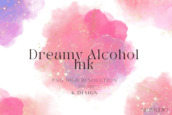 Dreamy Watercolor Clip Art for Creative Projects