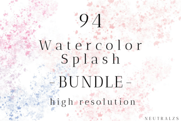 Enhancing Creativity with the Watercolor Splatter Clipart Bundle