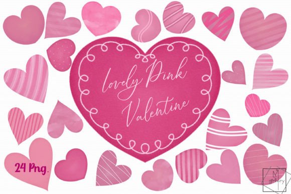 Exploring the Charm and Utility of Lovely Pink Valentine Watercolor Clipart
