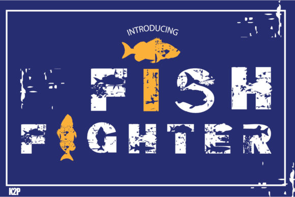 Fish Fighter: The Bold Decorative Font for Outdoor Adventures