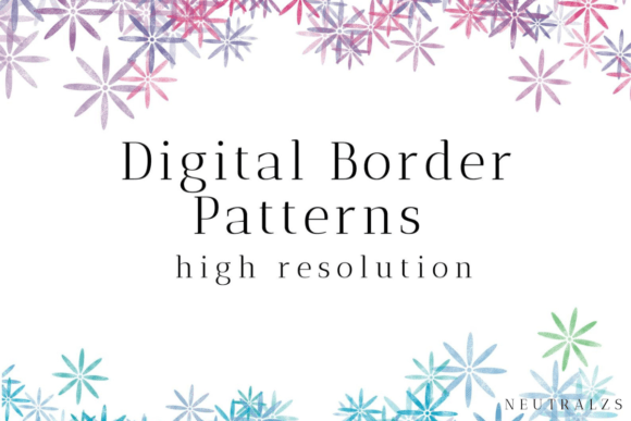 Floral Borders Frame Clipart
