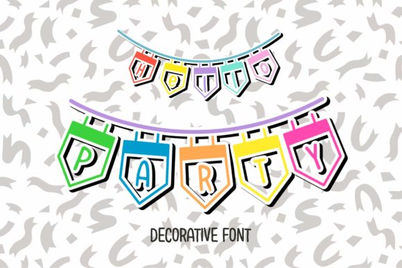 Hello Party: Elevate Your Brand with a Fun and Unique Decorative Font