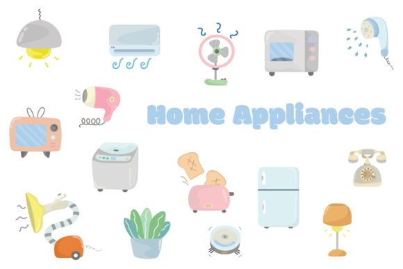 Home Appliances Hand Drawn: A Unique Blend of Creativity and Utility
