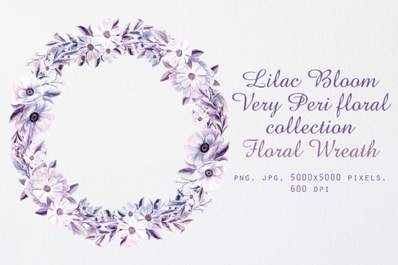 Lilac Bloom Floral Wreath: A Timeless Design for Modern Creativity