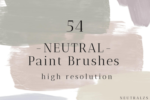Neutral Brush Strokes Bundle