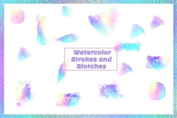 Pastel Watercolor Paint Blotches PNGs: A Strategic Asset for Visual Communication