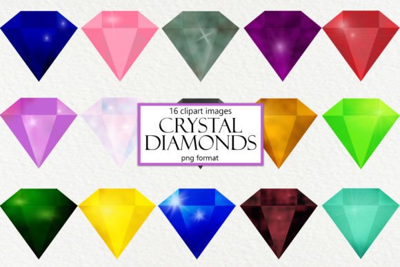 Shimmer Diamond Clipart
