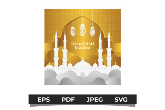 The Rise of the Mosque in Gold Islamic Background: A Trend Shaping Creativity and Design