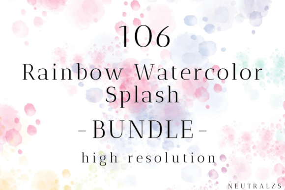 Watercolor Splash PNG Bundle: A Practical Resource for Creative Professionals